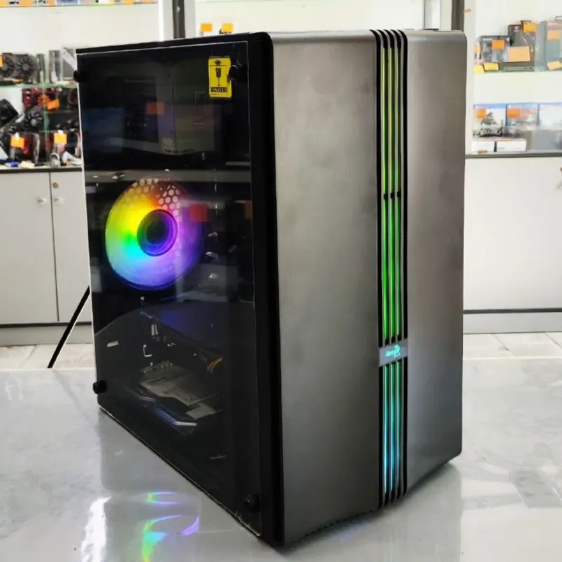 Бюджетный игровой ПК Aerocool RGB